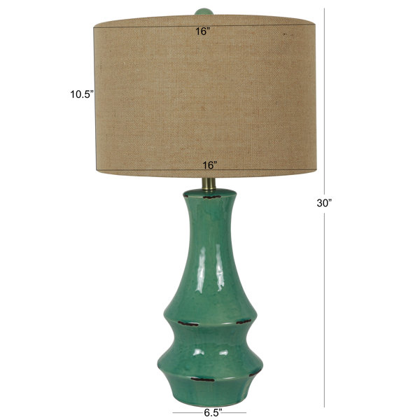 Highland Dunes Trudy 30" Bedside Table Lamp Wayfair